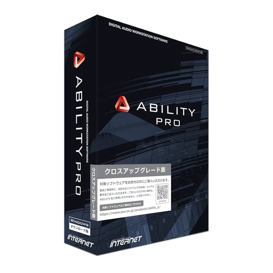 ABILITY Pro クロスアップグレード初回限定版 Amazon.co.jp: ABILITY Pro クロスアップグレード版 : 楽器
